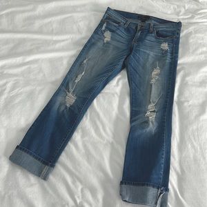 Flying Monkey Cropped Jeans